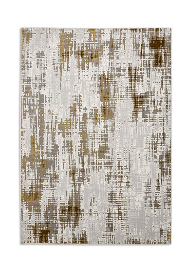 Apollo HE052 Grey / Gold rug