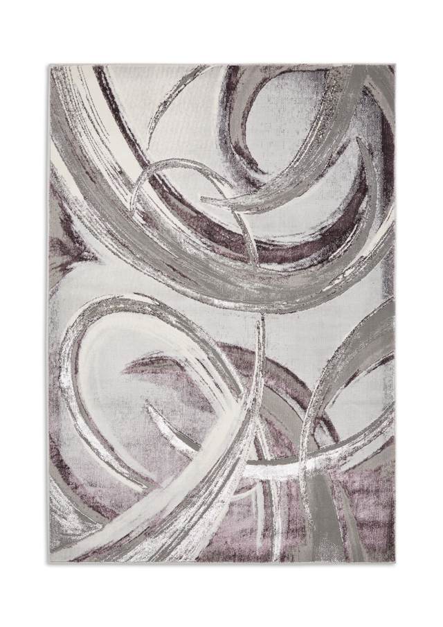 Apollo HF126 Grey / Purple rug