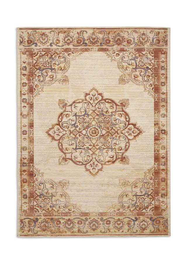 Quartz S091 Cream / Rust rug