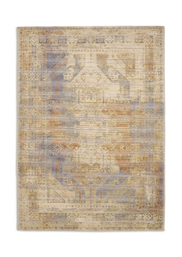 Quartz X093 Blue / Multi rug